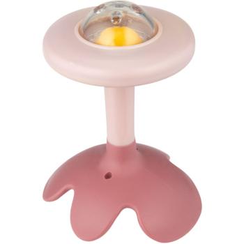 Canpol babies Sensory Rattle hrkálka s hryzadielkom Pink 1 ks