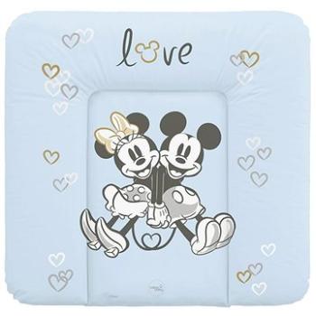 CEBA BABY prebaľovacia podložka mäkká na komodu 75 × 72 cm, Disney Minnie & Mickey Blue (5907672336688)