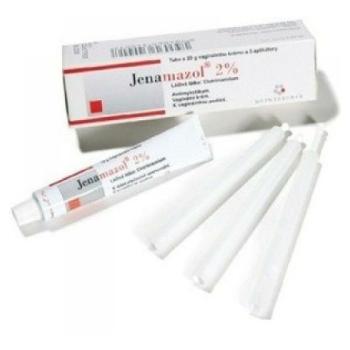 JENAMAZOL 2% vaginálny krém s aplikátorom 20 mg