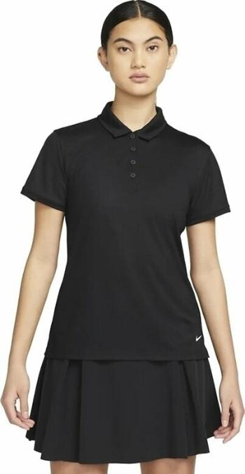 Nike Dri-Fit Victory Womens Golf Polo Black/White XL