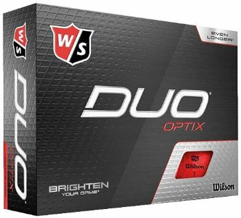 Wilson Staff Duo Optix Golf Balls Red