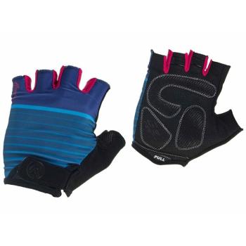 Dámske cyklistické rukavice Rogelli IMPRESS, modro-ružové 010.600 XS