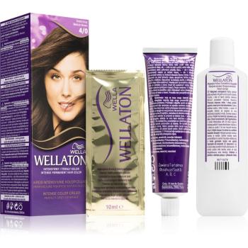 Wella Wellaton Intense permanentná farba na vlasy s arganovým olejom odtieň 4/0 Medium Brown 1 ks