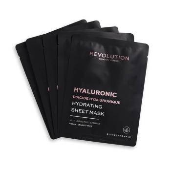 Revolution Skincare Sada pleťových masiek biodegradable (Hydrating Hyaluronic Acid Sheet Mask)