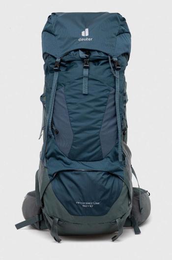 Ruksak Deuter Aircontact Lite 50 + 10 zelená farba, veľký, jednofarebný