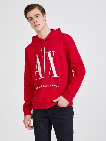 Armani Exchange Mikina Červená