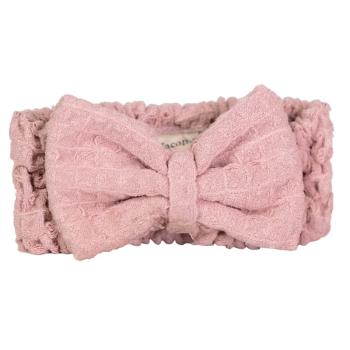 Nacomi Microfibre Hair Band gumička do vlasov Pink 1 ks