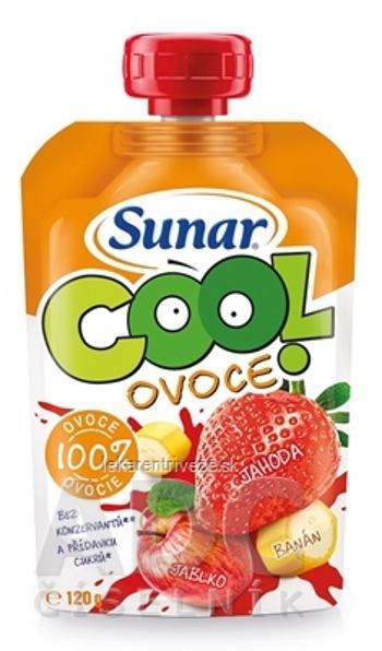 Sunar COOL ovocie Banán, Jahoda, Jablko (od ukonč. 12. mesiaca) 1x120 g