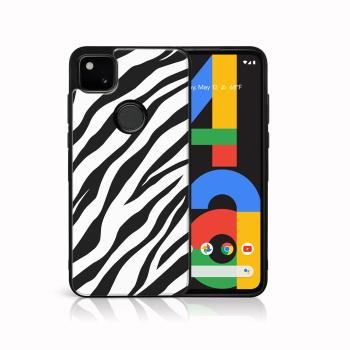 MY ART Silikónový kryt Google Pixel 4a ZEBRA (049)