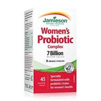Jamieson Probiotic complex pre ženy na podporu správneho trávenia, 45 ks