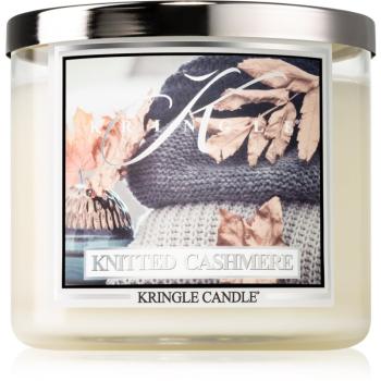 Kringle Candle Knitted Cashmere vonná sviečka 411 g