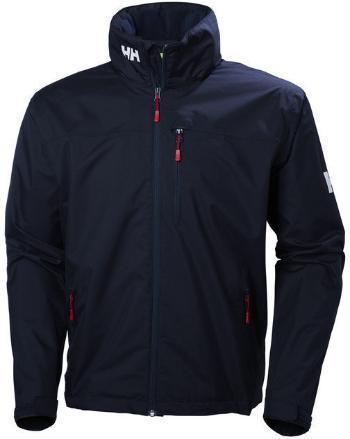 Helly Hansen Crew Hooded Jacket Jachtárska bunda Navy M