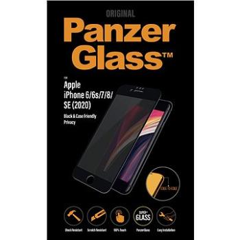 PanzerGlass Edge-to-Edge Privacy na Apple iPhone 6/6s/7/8/SE (2020)/SE (2022) čierne (P2679)