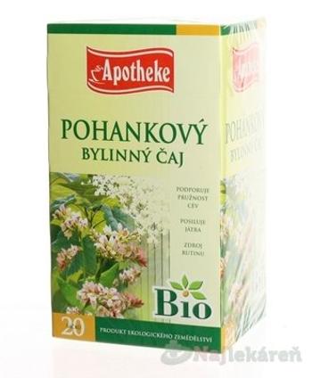 APOTHEKE BIO SELECTION POHÁNKOVÝ BYLINNÝ ČAJ, 20x1,5g