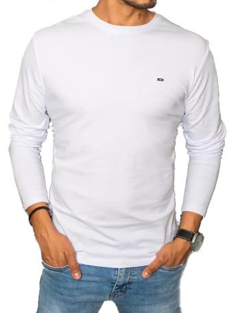 Biele tričko s dlhým rukávom vel. 3XL
