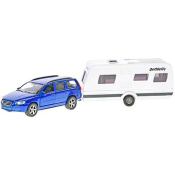 KIDSGLOBE Traffic Volvo V70 kov s karavanom 30 cm na spätný chod v krabičke (MI520217)