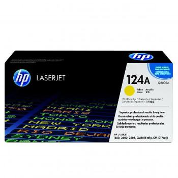 HP Q6002A - originálny toner HP 124A, žltý, 2000 strán