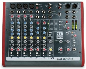 Allen & Heath ZED-10FX Analógový mixpult