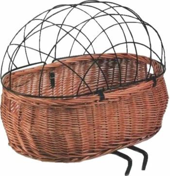 Basil Pluto Dog Bicycle Basket Nature