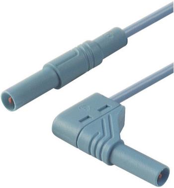 4 mm safety test lead, plugs straight/angled, 1 mm², 200 cm