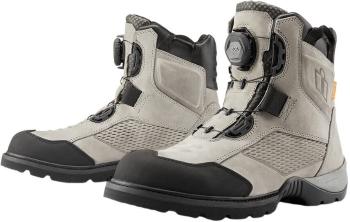 ICON - Motorcycle Gear Stormhawk WP Boots Grey 43,5 Topánky