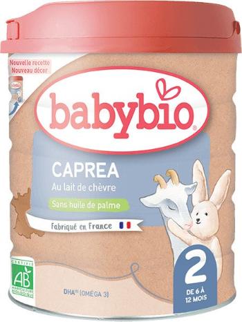 Babybio Caprea 2 Pokračovacie dojčenské kozie bio mlieko 800 g