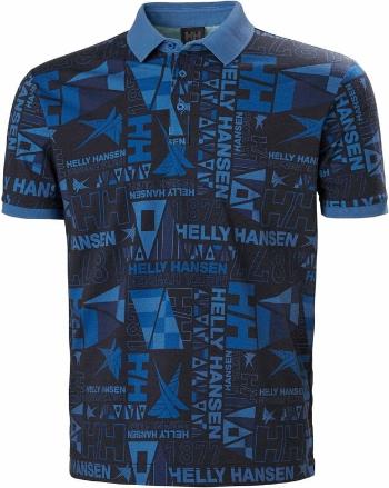 Helly Hansen Men's Newport Polo Ocean Burgee Aop M