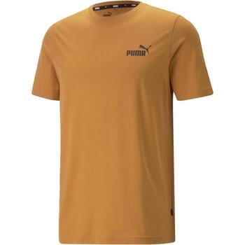 Puma  Tielka a tričká bez rukávov Essentials Small Logo  Oranžová