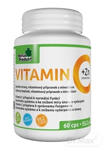 NaturProdukt VITAMÍN C 500 mg + Zinok 10mg