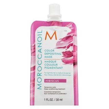 Moroccanoil Color Depositing Mask vyživujúca maska ​​s farebnými pigmentmi Hibiscus 30 ml