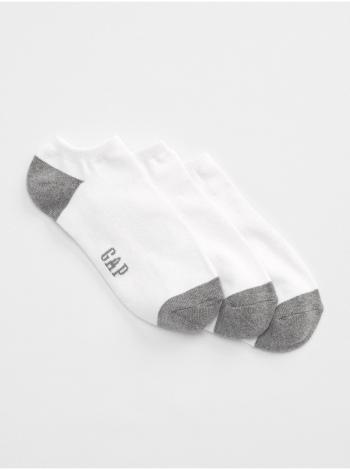 Biele pánske ponožky GAP 3-Pack