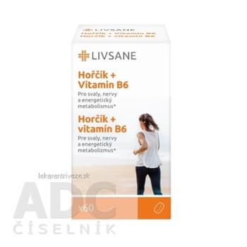LIVSANE Magnézium + Vitamín B6 tbl 1x60 ks