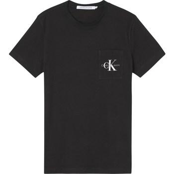 Calvin Klein Jeans  Tričká s krátkym rukávom Core Monogram  Čierna