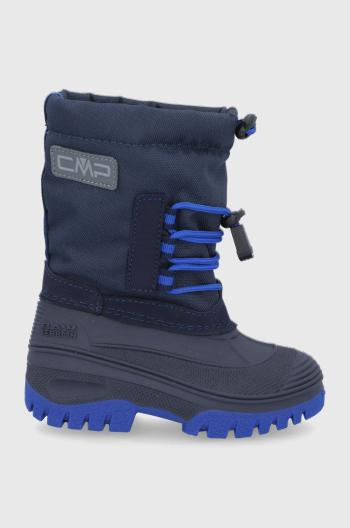 Zimné topánky CMP KIDS AHTO WP SNOW BOOTS tmavomodrá farba