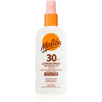 Malibu Lotion Spray High Protection sprej na opaľovanie SPF 30 200 ml