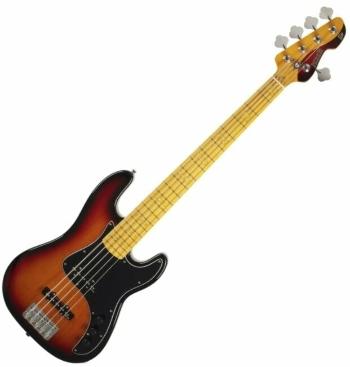 Markbass MB GV 5 Gloxy Passive 3-Tone Sunburst 5-strunová basgitara