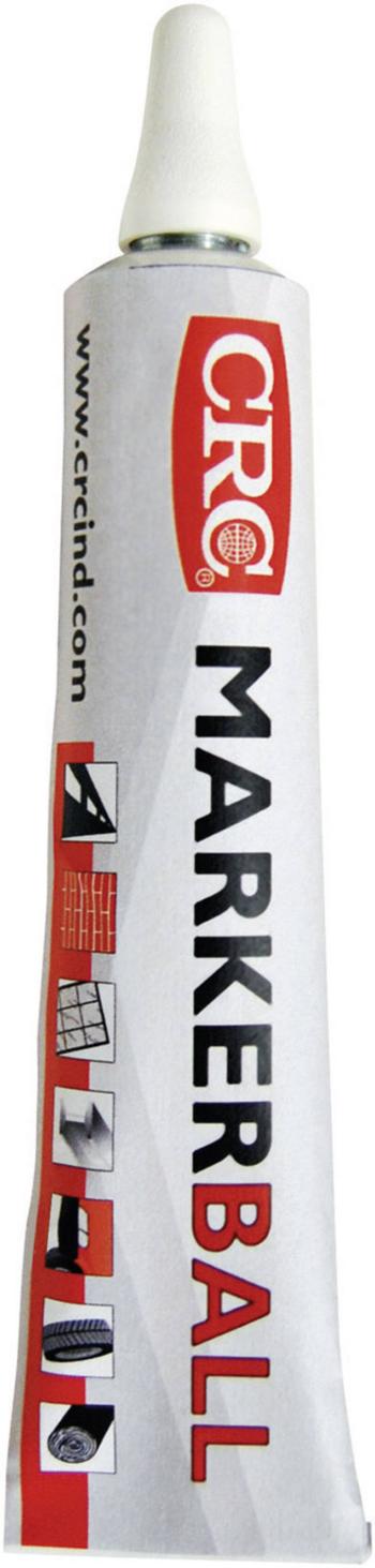 CRC 30158-AB Značkovač rúrok MARKERBALL s guľovým ventilom biela 50 ml