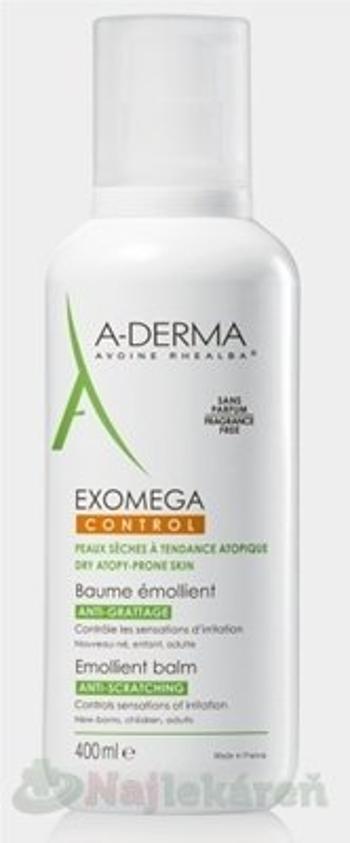 A-DERMA EXOMEGA CONTROL emolienčný balzám 400ml