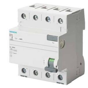 Siemens 5SV46460KL 5SV4646-0KL prúdový chránič      63 A 0.3 A 400 V