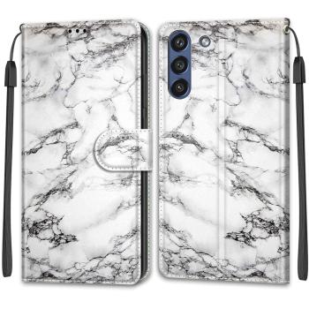 ART Peňaženkový kryt pre Samsung Galaxy S21 FE 5G MARBLE