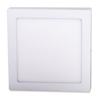 T-LED Biely prisadený LED panel hranatý 220 x 220mm 18W Farba svetla: Denná biela 10278