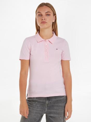 Tommy Hilfiger 1985 Pique Polo tričko Ružová