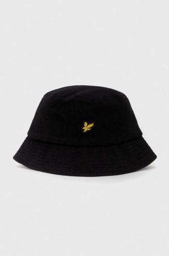 Klobúk Lyle & Scott čierna farba