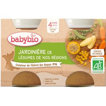 Babybio BIO zeleninová zmes detský príkrm 2x130 g