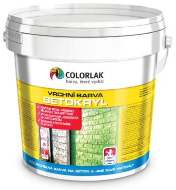 COLORLAK BETOKRYL V2013 - Vodou riediteľná farba na betón C1000 - biela 1,5 kg