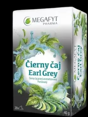 Megafyt Čierny čaj Earl Grey vrecúška 20 x 2 g