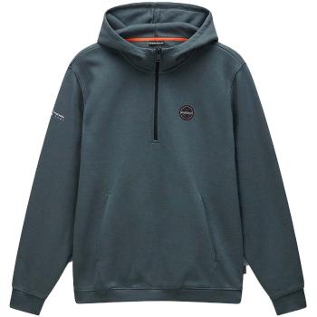 Napapijri  Badge Quarter Zip Hoodie Green Urban  Mikiny Zelená