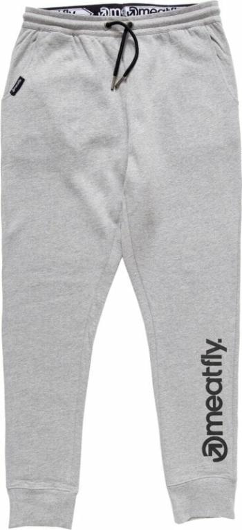 Meatfly Joy Sweatpants Heather Grey S Fitness nohavice