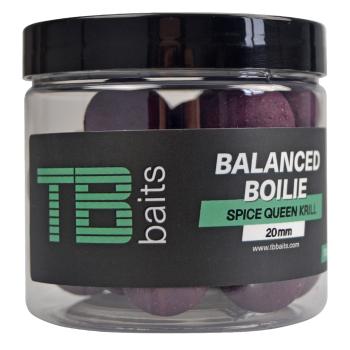 Tb baits vyvážené boilie balanced + atraktor spice queen krill 100 g - 16 mm