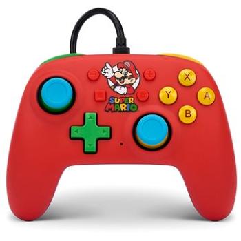 PowerA Wired Nano Controller – Mario Medley – Nintendo Switch (NSGP0123-01)